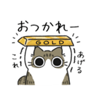 ねこぽっくるキジ白【友達】（個別スタンプ：17）