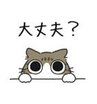 ねこぽっくるキジ白【友達】（個別スタンプ：29）