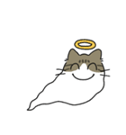ねこぽっくるキジ白【友達】（個別スタンプ：32）