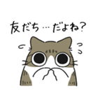 ねこぽっくるキジ白【友達】（個別スタンプ：38）