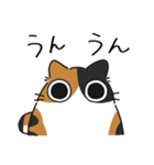 ねこぽっくる三毛【友達】（個別スタンプ：20）