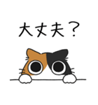 ねこぽっくる三毛【友達】（個別スタンプ：29）