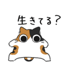 ねこぽっくる三毛【友達】（個別スタンプ：31）