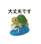 伝統玩具 運気が上がる工芸品 民芸品（個別スタンプ：9）