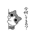 ねこぽっくるサバ白【友達】（個別スタンプ：5）
