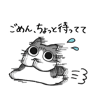 ねこぽっくるサバ白【友達】（個別スタンプ：8）