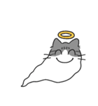 ねこぽっくるサバ白【友達】（個別スタンプ：32）