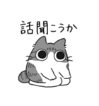 ねこぽっくるサバ白【友達】（個別スタンプ：35）
