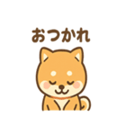 柴犬のしば丸がほっこり笑顔（個別スタンプ：13）