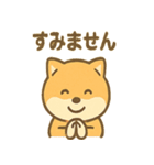 柴犬のしば丸がほっこり笑顔（個別スタンプ：27）