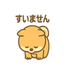 柴犬のしば丸がほっこり笑顔（個別スタンプ：29）