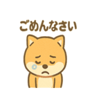 柴犬のしば丸がほっこり笑顔（個別スタンプ：30）