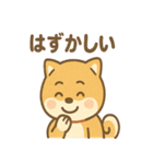 柴犬のしば丸がほっこり笑顔（個別スタンプ：35）