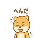 柴犬のしば丸がほっこり笑顔（個別スタンプ：39）