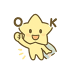 ピュンッと流れ星スタンプ（個別スタンプ：1）