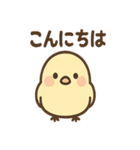 ふんわりことりさんの毎日あいさつ（個別スタンプ：12）