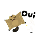 ネイティブ監修☆可愛い簡単フランス語（個別スタンプ：9）