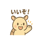 ゆるかわアルマジロのあいさつ日和（個別スタンプ：21）