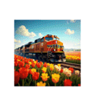 Scenic Landscapes ＆ Trains/風景と鉄道（個別スタンプ：3）