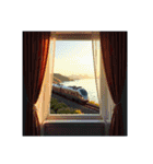 Scenic Landscapes ＆ Trains/風景と鉄道（個別スタンプ：14）