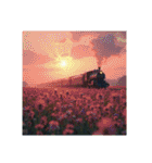 Scenic Landscapes ＆ Trains/風景と鉄道（個別スタンプ：18）