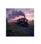 Scenic Landscapes ＆ Trains/風景と鉄道（個別スタンプ：19）
