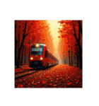 Scenic Landscapes ＆ Trains/風景と鉄道（個別スタンプ：23）