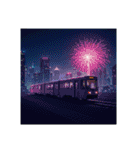 Scenic Landscapes ＆ Trains/風景と鉄道（個別スタンプ：33）
