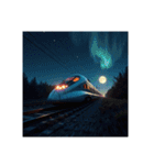 Scenic Landscapes ＆ Trains/風景と鉄道（個別スタンプ：37）