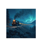 Scenic Landscapes ＆ Trains/風景と鉄道（個別スタンプ：39）