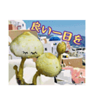幸福のキノコ♡コガネキヌカラカサダケ（個別スタンプ：4）