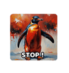 ペンギンたちの日常会話（個別スタンプ：17）