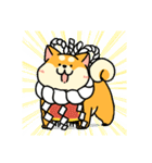 柴犬むちのお正月【再販】（個別スタンプ：5）