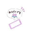 アニマルのかわいいガールスカウトスタンプ（個別スタンプ：8）