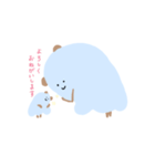 おばけになりたいくま（個別スタンプ：2）