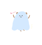おばけになりたいくま（個別スタンプ：3）