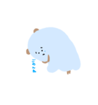 おばけになりたいくま（個別スタンプ：7）