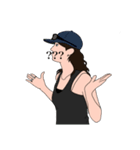 Long Hair Dancer PICO（個別スタンプ：9）