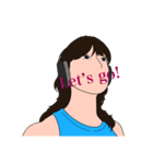 Long Hair Dancer PICO（個別スタンプ：11）