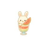 季節のスタンプ（スイーツアニマル）（個別スタンプ：27）