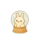 季節のスタンプ（スイーツアニマル）（個別スタンプ：37）