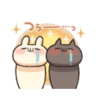 しろとくろ ぱーと33 オタク！（個別スタンプ：14）