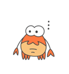 たしカニくん と ふシギちゃん（個別スタンプ：5）