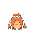 たしカニくん と ふシギちゃん（個別スタンプ：6）
