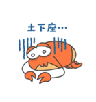 たしカニくん と ふシギちゃん（個別スタンプ：13）