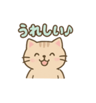 ねこのゆるっとごあいさつ（個別スタンプ：24）