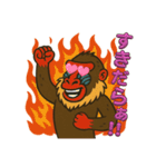 三河弁・岡崎・安城のマンドリルさん（個別スタンプ：30）