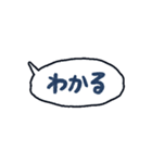 手書きのセリフふきだしスタンプ♪（個別スタンプ：23）