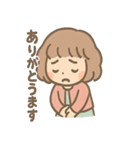 ふわもこ少女のやさしいあいさつ（個別スタンプ：11）