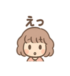ふわもこ少女のやさしいあいさつ（個別スタンプ：25）